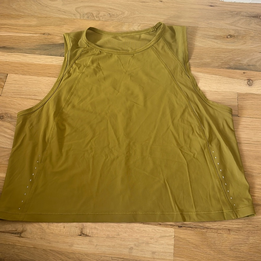 Lululemon sculpt crops tank size 4